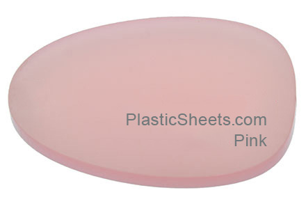 Mm Thick Pink Frosted Acrylic Sheets Blush Pink Colour Code T