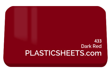 Dark Red Perspex Sheet