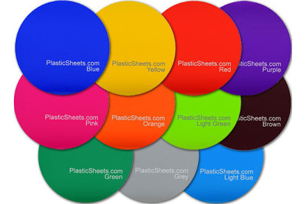 Coloured Acrylic Disc Cut To Size