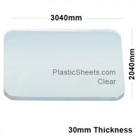 15mm Clear Acrylic Sheet 2040 x 3040