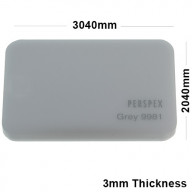 3mm Grey Acrylic Sheet 2040 x 3040