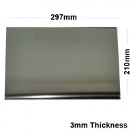3mm Silver Acrylic Mirror Sheet 297 x 210
