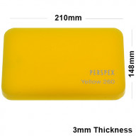 3mm Yellow Acrylic Sheet 210 x 148